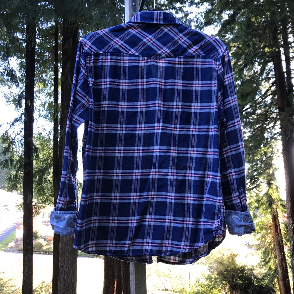 🍁Fall Plaid Top - Picture 4 of 6